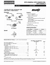 DataSheet RFD12N06RLESM pdf